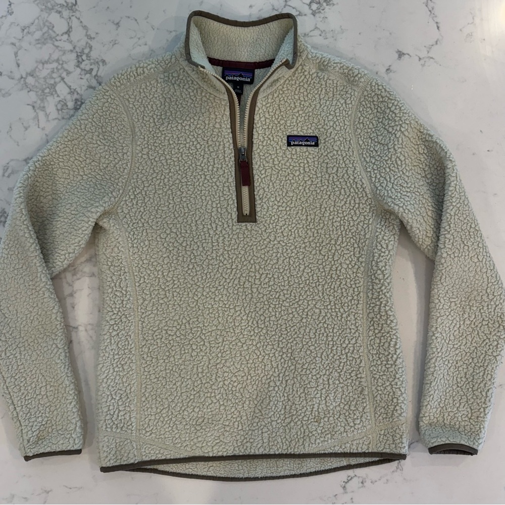 Patagonia Retro Pile 1/4 Zip Sweater Plush Fleece